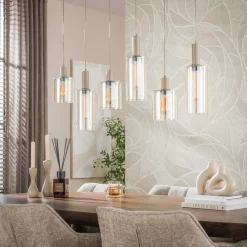 WoonStijl Hanglamp 6L Sepiora Beige