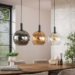 WoonStijl Hanglamp 3L Sfera tricolore