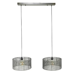 WoonStijl Hanglamp 2L stringshade metal