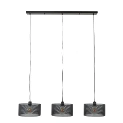 WoonStijl Hanglamp Mesh round met 3 lampen