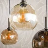 WoonStijl Hanglamp Moka 4+3-lichts Multi bruin
