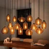 WoonStijl Hanglamp 5+5+5 rib glass