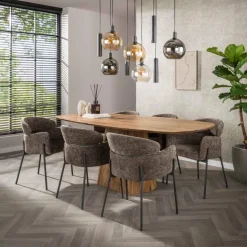 WoonStijl Hanglamp Sfera Tricolore 5+4-lichts