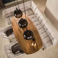 WoonStijl Hanglamp Sfera Tricolore 3-lichts Artic zwart