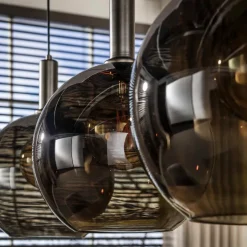 WoonStijl Hanglamp Sfera Tricolore 3-lichts Artic zwart