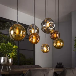 WoonStijl Hanglamp 4+3 stellar