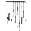 WoonStijl Hanglamp 5+4 tube