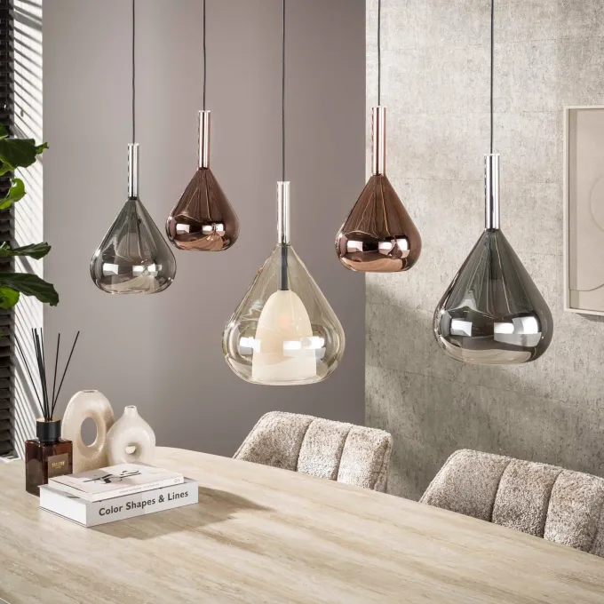 WoonStijl Hanglamp Wings 5-lichts