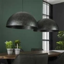 WoonStijl Hanglamp 2x Ø60 Dome