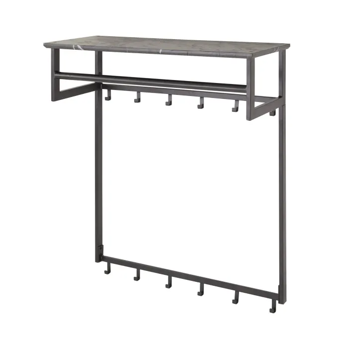 WoonStijl Kapstok Ceramic roede 12 haaks