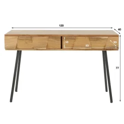 WoonStijl Kaptafel / Sidetable Demn acacia