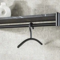 WoonStijl Kledinghanger Ronde Buis gun metal