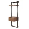 WoonStijl Nachtkastje air solid XS massief acacia bruin