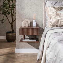 WoonStijl Nachtkastje Carve Shelve met 1 lade