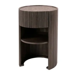 WoonStijl Nachtkastje Empera 1 Lade Keramiek Dark Emperador