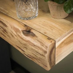 WoonStijl Nachtkastje 1 lade set van 2 tree L acacia
