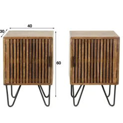 WoonStijl Nachtkastje set van 2 tweak