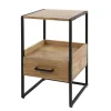 WoonStijl Nachtkastje XS niche Acacia met 1 lade