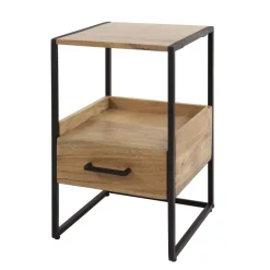 WoonStijl Nachtkastje XS niche Acacia met 1 lade