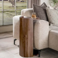 WoonStijl Overzettafel Carry Massief acacia bruin