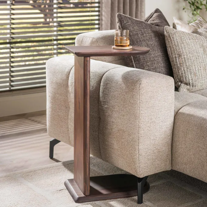 WoonStijl Overzettafel Mova Acacia bruin