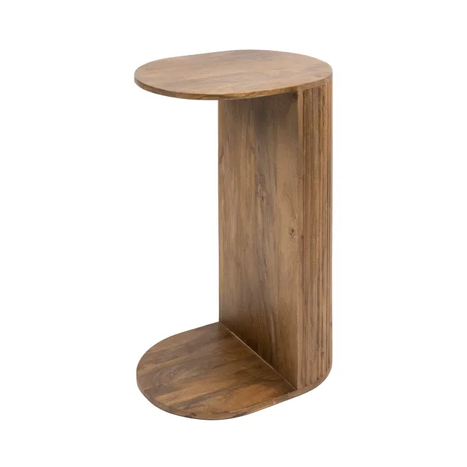 WoonStijl Overzettafel Wave mango zand