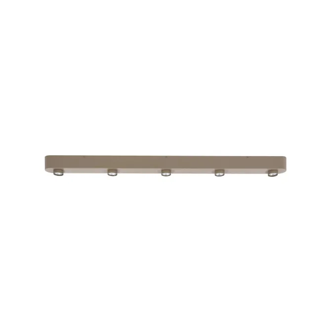 WoonStijl Plafondlamp Bar 5-lichts Beige