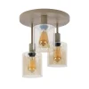 WoonStijl Plafondlamp Sepiora 3L Beige