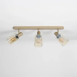 WoonStijl Plafondlamp Sepiora 3-lichts Beige