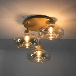 WoonStijl Plafondlamp Serene 3-lichts Beige