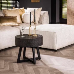 WoonStijl Salontafel Ø50 bulky ferro