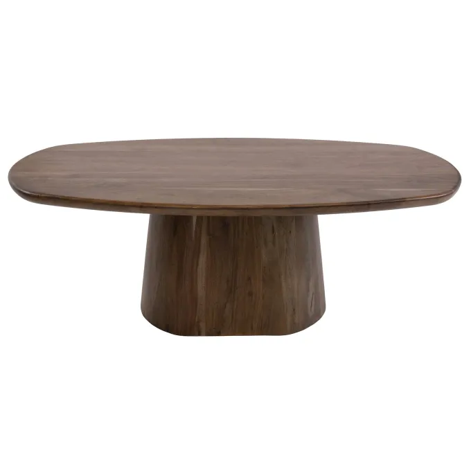 WoonStijl Salontafel Central 135 cm Acacia Bruin
