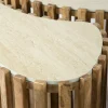 WoonStijl Salontafel set van 3 niervorm Nuovo travertin