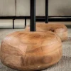WoonStijl Salontafel set van 2 driehoekig blad