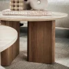 WoonStijl Salontafel set van 2 Romano rechthoekige poot