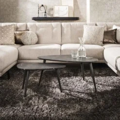 WoonStijl Salontafel set van 2 pear shaped organisch