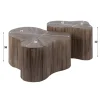 WoonStijl Salontafel set van 2 shamrock Maya teak