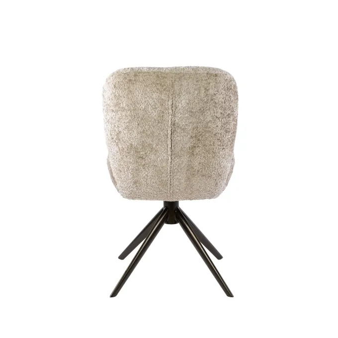 WoonStijl Stoel Comfort draaibaar Alura zand-bruin frame