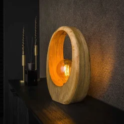 WoonStijl Tafellamp Arch wood L