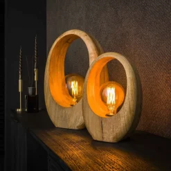 WoonStijl Tafellamp Arch wood L
