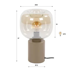 WoonStijl Tafellamp Serene Beige