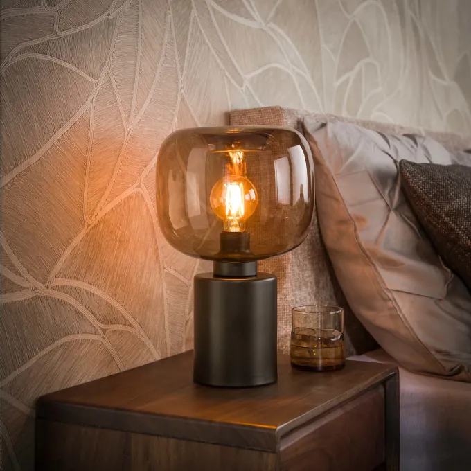 WoonStijl Tafellamp Serene Sienna Bruin