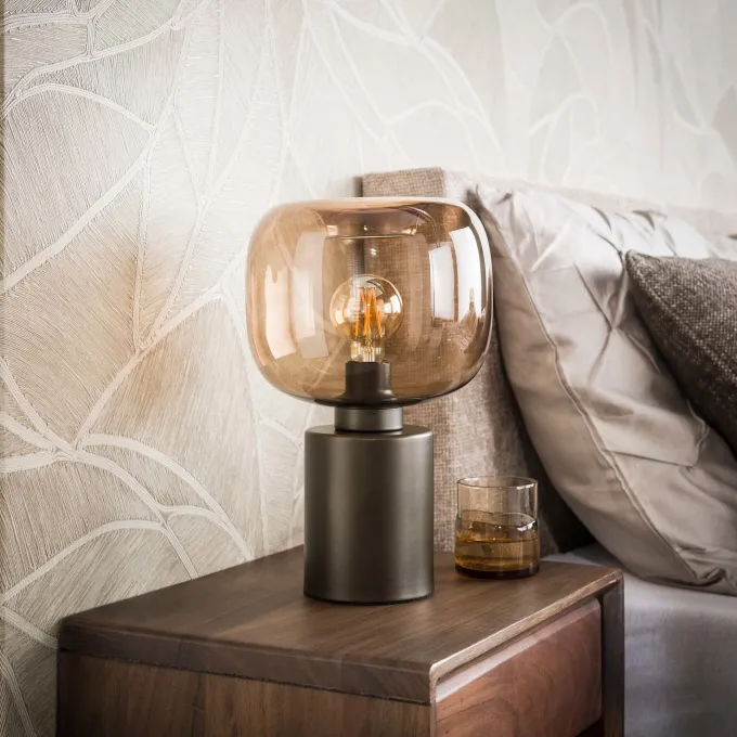 WoonStijl Tafellamp Serene Sienna Bruin