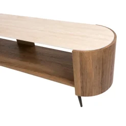 WoonStijl TV-meubel Arcus 180cm Keramiek travertin