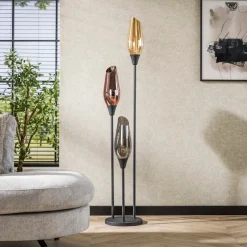 WoonStijl Vloerlamp cocoon mix glass