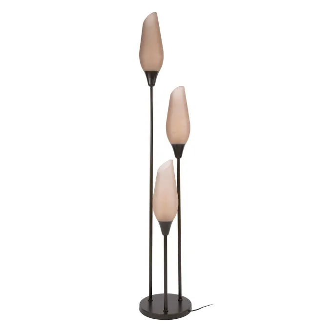 WoonStijl Vloerlamp cocoon Sienna bruin-frosted