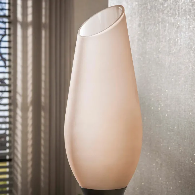 WoonStijl Vloerlamp cocoon Sienna bruin-frosted