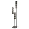 WoonStijl Vloerlamp 3L getrapt cylinder glas