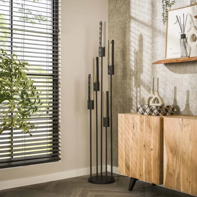 WoonStijl Vloerlamp 5L getrapt tube