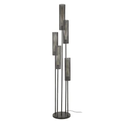 WoonStijl Vloerlamp 5L getrapt tube mesh